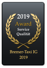 2019 Award  Service Qualität  Bremer-Taxi IG 2019 Bremer-Taxi IG 2019
